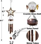 Wind Chimes Solar Lights - LED Star Night Lamp