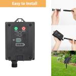 Solar Outdoor Garden String Lights with Remote