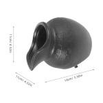 Ceramic Waterfall Jar Zen Fountain Decor 6.3