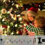 FANSIR 50 LED Solar String Lights, 23ft