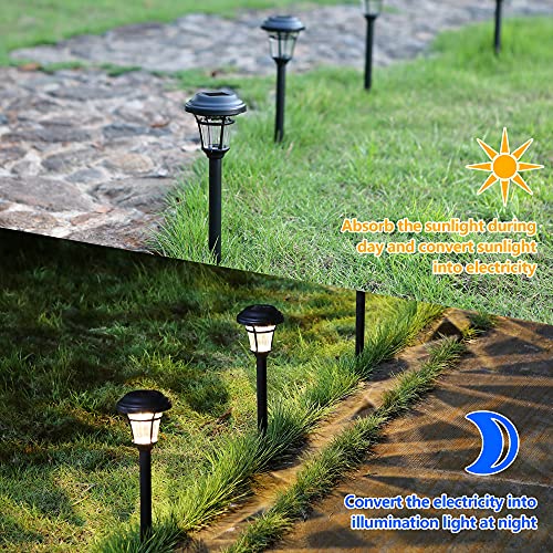 Solar Pathway Lights for Patio, Yard, Driveway (12-Pack)