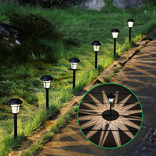 Solar Pathway Lights for Patio, Yard, Driveway (12-Pack)