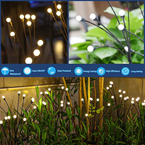 TONULAX Solar Swaying Lights - Yard Decorations Set