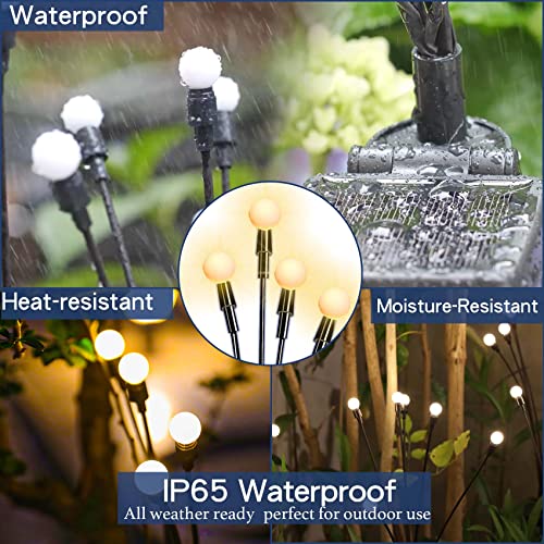TONULAX Solar Swaying Lights - Yard Decorations Set
