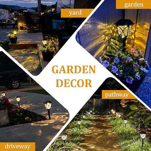 GIGALUMI Solar Garden Lights - Outdoor Decorative Fountains
