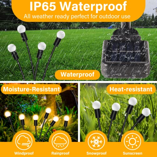 Solar Firefly Lights for Pathway Yard Patio Decoration