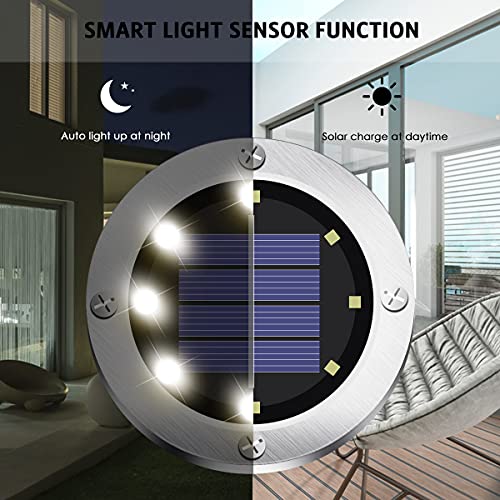 Solar Garden Lights 12-Pack - Outdoor Pathway Decor