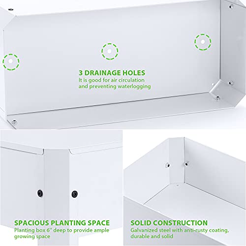LEMONDA Raised Garden Bed | Elevated Steel Planter