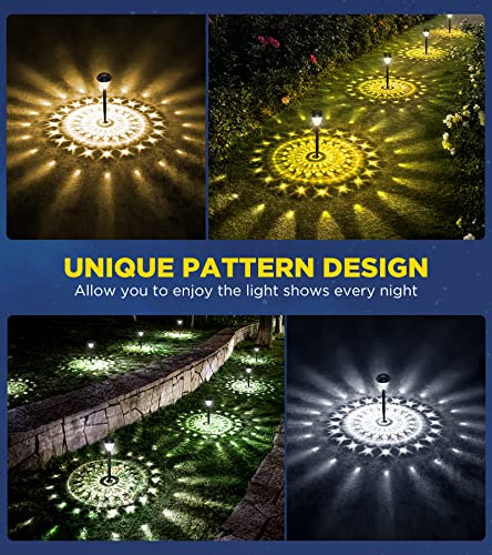 Solar Pathway Lights, 10-Pack, 12H Auto On/Off