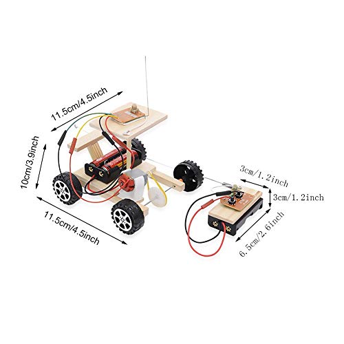 Electric RC Car Toy: DIY Assembly Kit for Kids