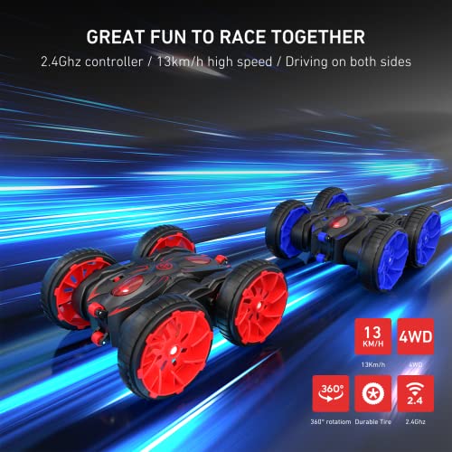 iFollower RC Car: 4WD Monster Truck Stunt Toy