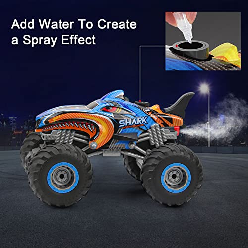 1:16 Scale RC Monster Truck with Mist, Lights & Music