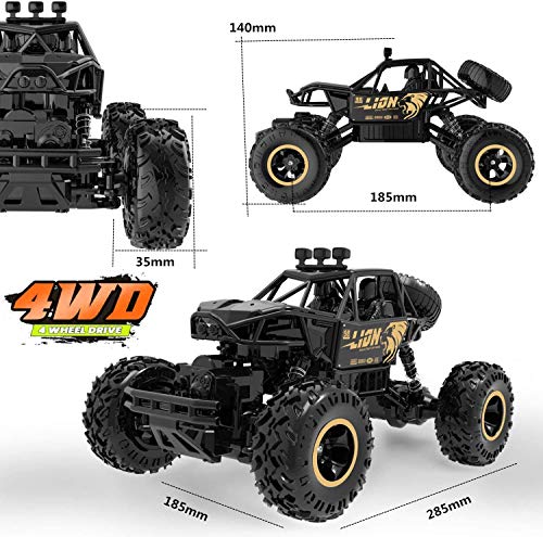 4DRC C3 RC Off-Road Monster Truck, 2.4Ghz, 4WD