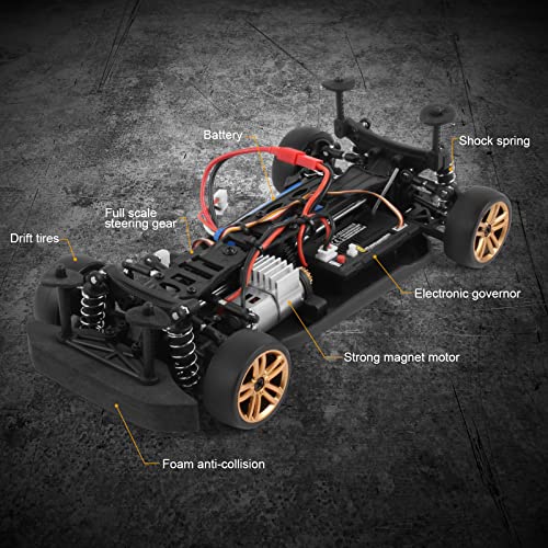 Goolsky RC Drift Car 1/18 - High Speed 4WD 30km/h