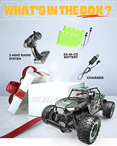 BEZGAR 1:14 All-Terrain RC Car - Monster Truck