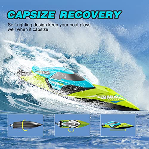 4DRC S2 High Speed RC Boat with LED Lights