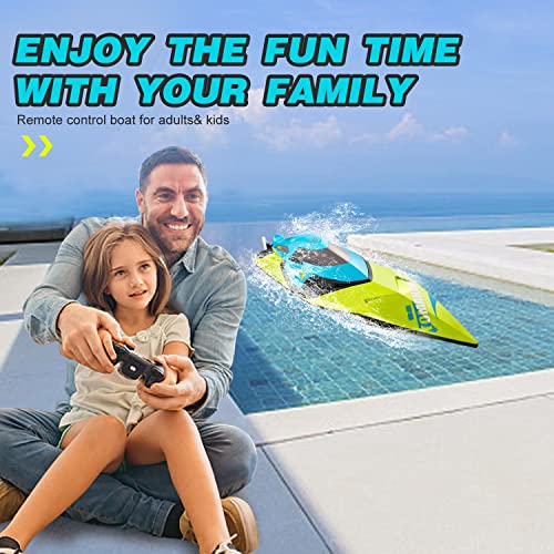 4DRC S2 High Speed RC Boat with LED Lights