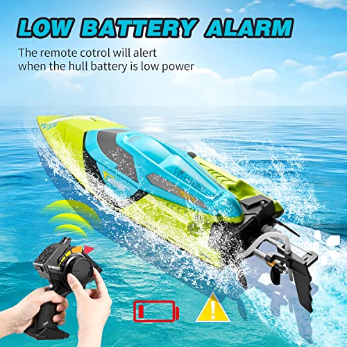 4DRC S2 High Speed RC Boat with LED Lights