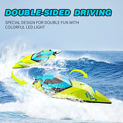 4DRC S2 High Speed RC Boat with LED Lights