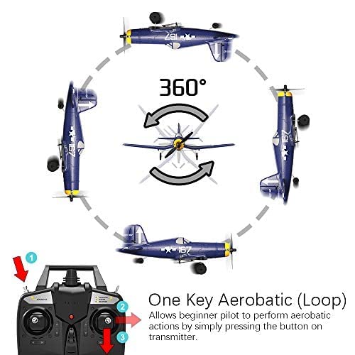 Remote Control War Plane F4U Corsair - Ultimate Stunt Flying Toy