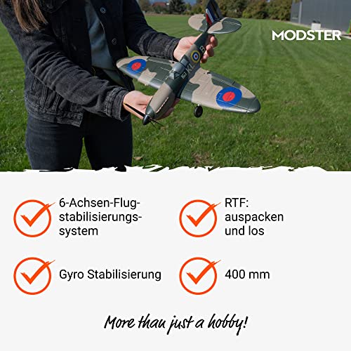 MODSTER MDX Spitfire MK II RC Aeroplane