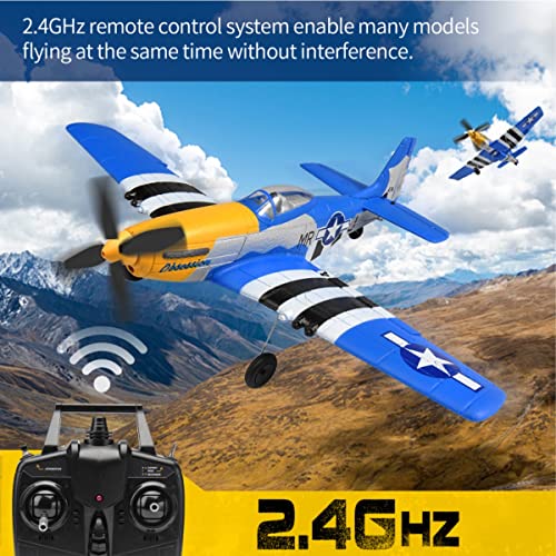 HTLNUZD P51 Remote Control Plane with Xpilot System