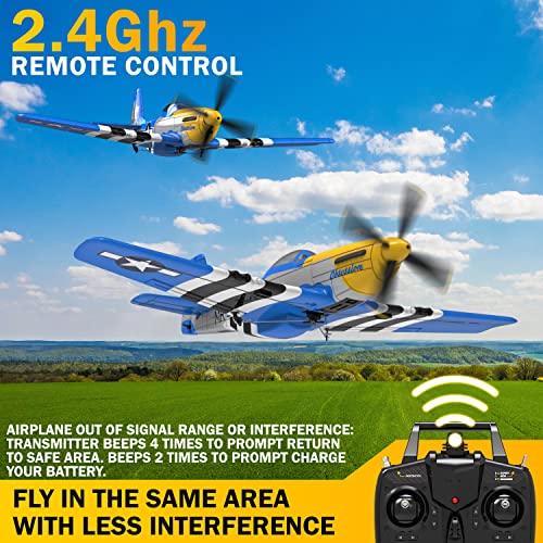 Upgrade Mustang RC Airplane with Xpilot - 4 Channel