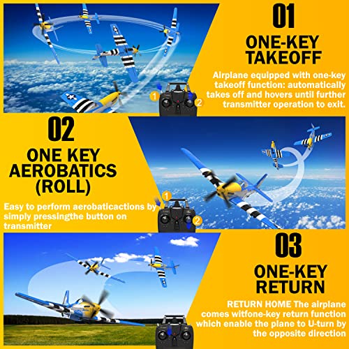 Upgrade Mustang RC Airplane with Xpilot - 4 Channel