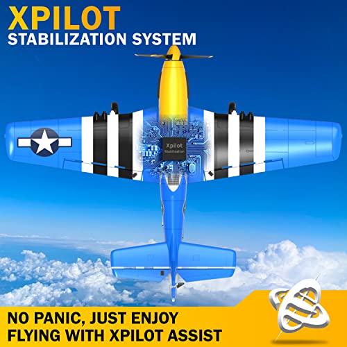 Upgrade Mustang RC Airplane with Xpilot - 4 Channel