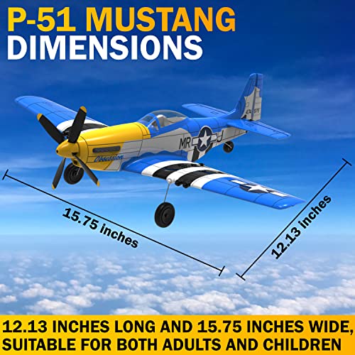 Upgrade Mustang RC Airplane with Xpilot - 4 Channel