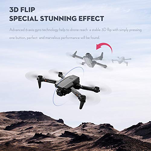 4K Camera Drone, Track Flight, Gravity Sensor