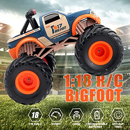 deAO Bigfoot RC Monster Truck, All Terrain Racing
