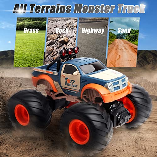 deAO Bigfoot RC Monster Truck, All Terrain Racing