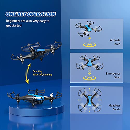 Mini Drone for Kids: 20mins Flight, 3D Flips