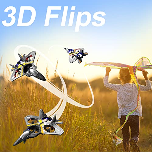 4DRC V17 RC Plane - Spinning Drone, Stunt Roll
