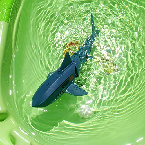 Blue RC Shark Toy for Kids - Large Size