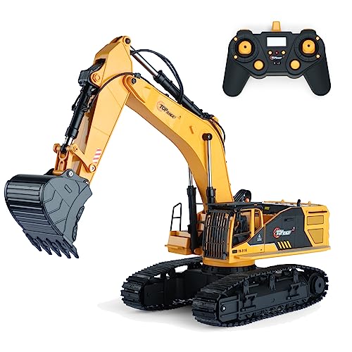 22 Channel Remote Control Excavator: Heavy-Duty RC Tractor