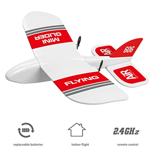 2.4GHz RC Glider - Mini Indoor Airplane Model