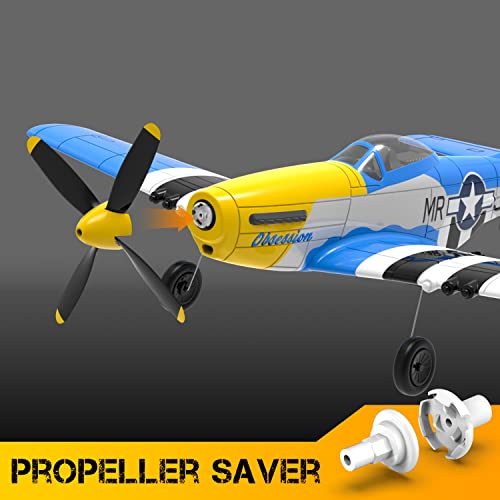 VOLANTEXRC P51 Mustang RC Plane with Xpilot Stabilization