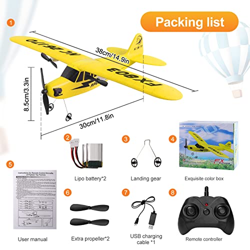 Easy Fly EPP RC Airplane - 2.4GHz Remote Control