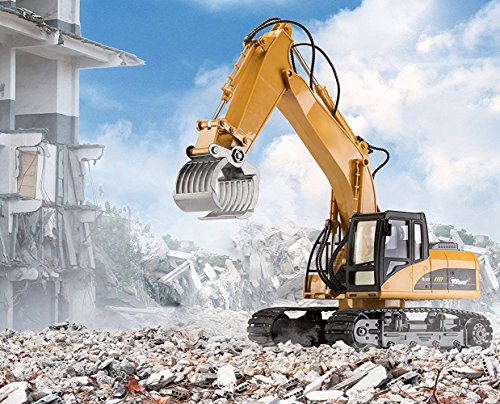 RC Digger Excavator Tractor Toy for Boys & Girls