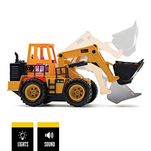 5 Channel Remote Control Tractor Toy: Electric RC