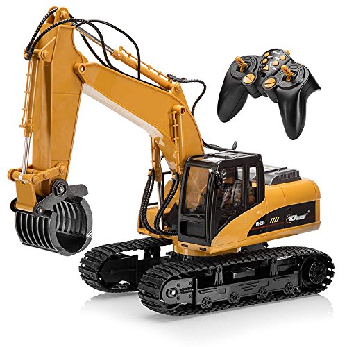RC Digger Excavator Tractor Toy for Boys & Girls