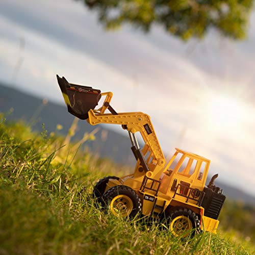 5 Channel Remote Control Tractor Toy: Electric RC