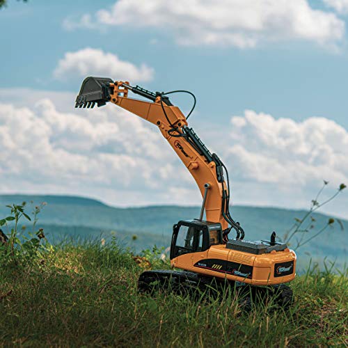 15 Channel RC Excavator Truck with Lights and Sound