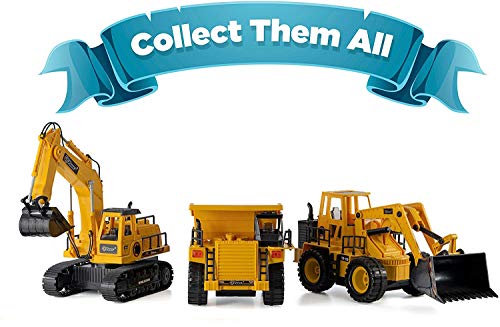 Fully Functional RC Digger Dump Truck with Lights