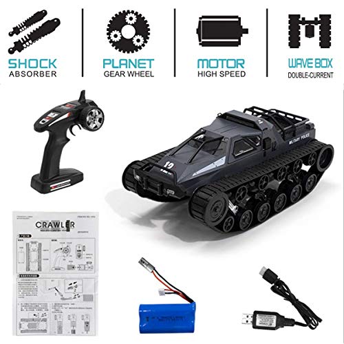 High Speed 4WD RC Army Truck for Kids
