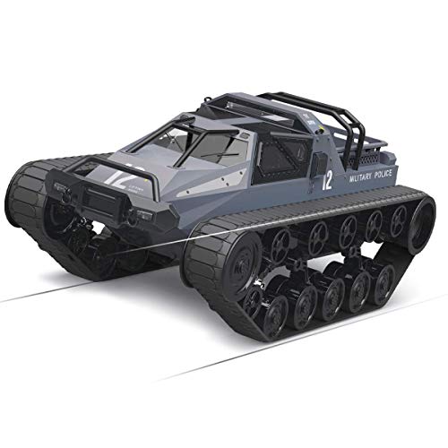 High Speed 4WD RC Army Truck for Kids
