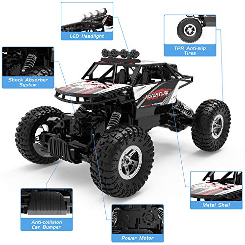 DEERC 1:14 RC Off Road Monster Truck