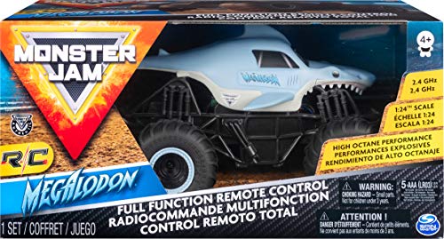 Megalodon Monster Truck Remote Control Car, 1:24 Scale